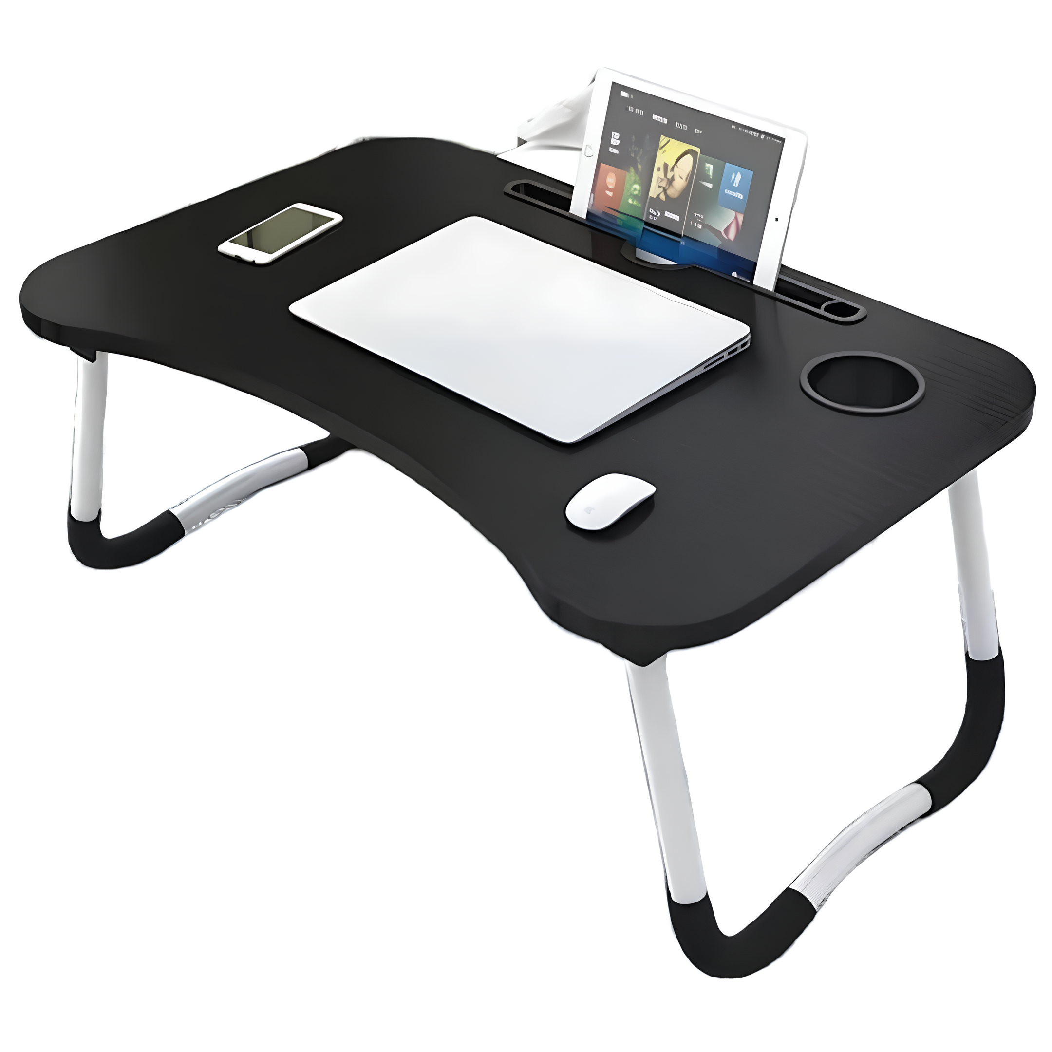 Mesa Plegable Multifuncional para Laptop y Desayuno