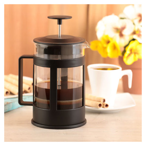 Cafetera Prensa Francesa Personal (350ml) - Vidrio Borosilicato & Acero