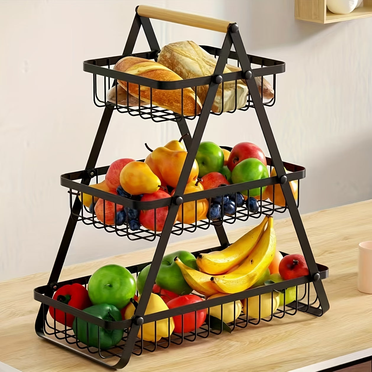 Organizador Kitchen Pro - Estilo Industrial (3 Niveles)